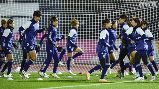 Soccer Women’s World Cup Nadeshiko Japan Practice the day before Costa Rica | NHK