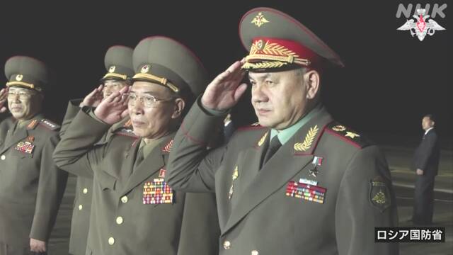 ロシア国防相が北朝鮮に到着 朝鮮戦争休戦70年の式典に参加か | NHK