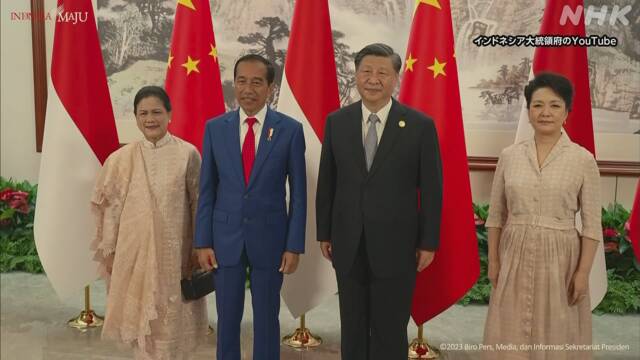 中国とインドネシアの首脳会談 新首都建設へ協力推進で一致 - nhk.or.jp