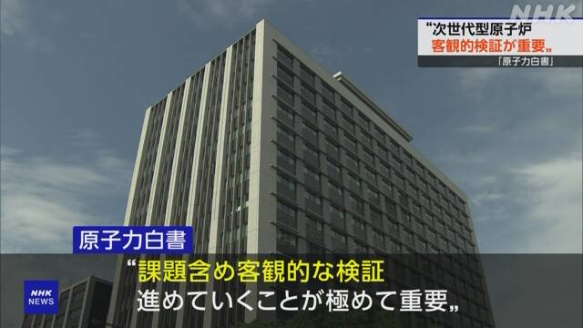 Nuclear White Paper “Objective verification of next-generation nuclear reactor issues is important” | NHK