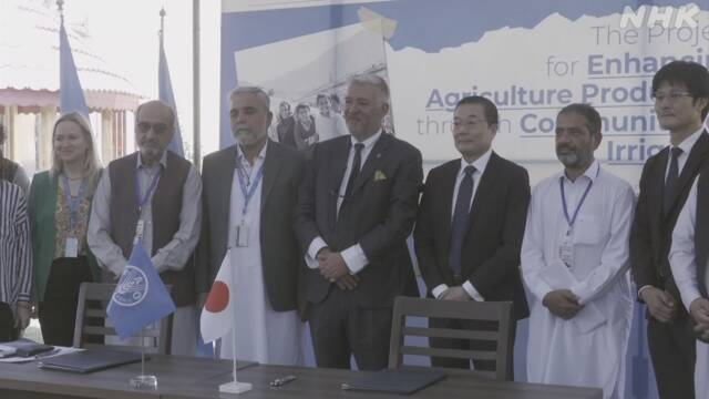 支持阿富汗的农业：增加中村先生想到的水道数量