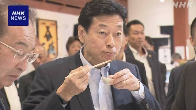 Minister of Economy, Trade and Industry Nishimura visits Miyagi for the first time after releasing treated water “Immediately implement emergency support measures” | NHK