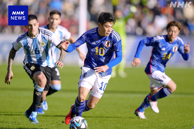 サッカー男子U-22日本代表 アルゼンチン代表に強化試合で勝利｜NHKスポーツ