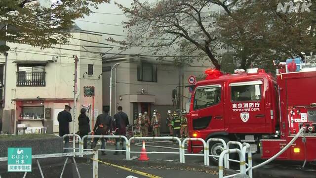 Fire in Shinagawa Ward burns 11 stores; fire continues to spread near JR Oimachi Station | NHK