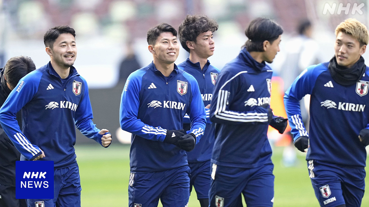 サッカー日本代表 元日のタイ代表との強化試合へ公式練習 森保