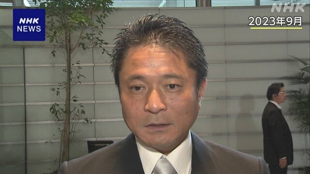 柿沢未途 前法務副大臣が議員辞職 公選法違反などの罪で起訴