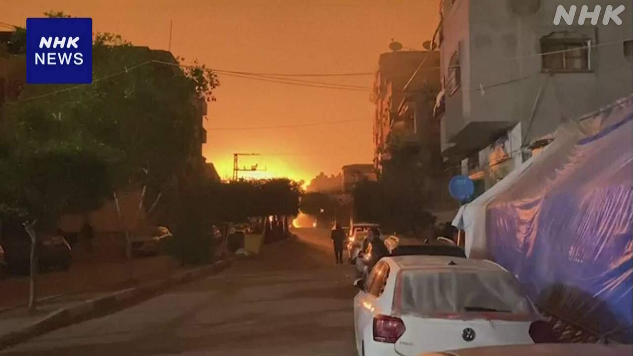 Heavy airstrike in Rafah, Gaza Strip; Israeli military announces rescue of two hostages | NHK