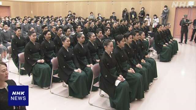 宝塚音楽学校 卒業式 “安心して舞台に立てるよう改善”理事長