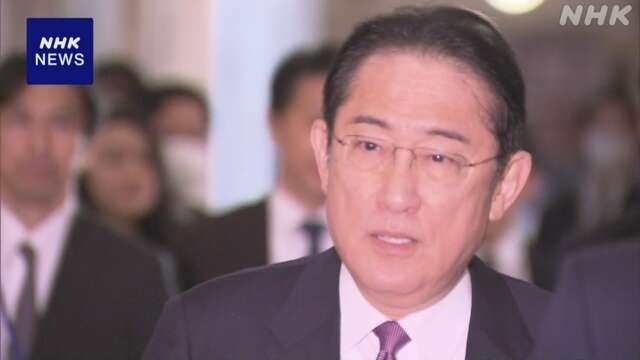岸田首相 自民党執行部と会談 関係議員の処分協議 調整続ける