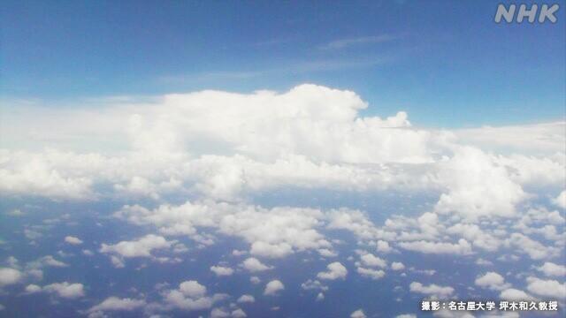 上空の雲２