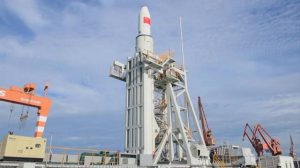 海上から衛星打ち上げ成功 技術力アピール 中国