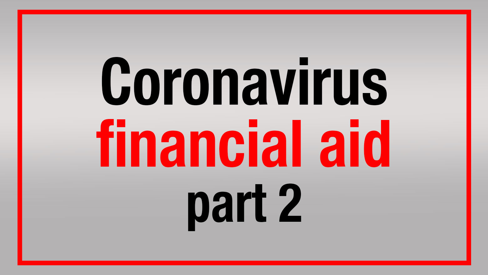 If you are having trouble with money or your job amid the coronavirus crisis