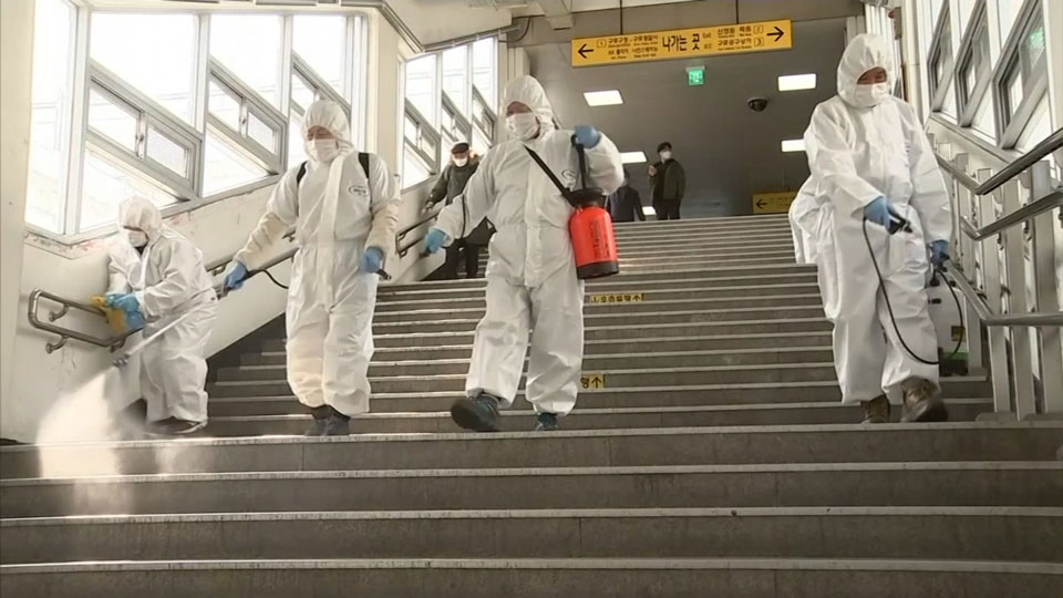 Sanitizing activity during MERS in Korea