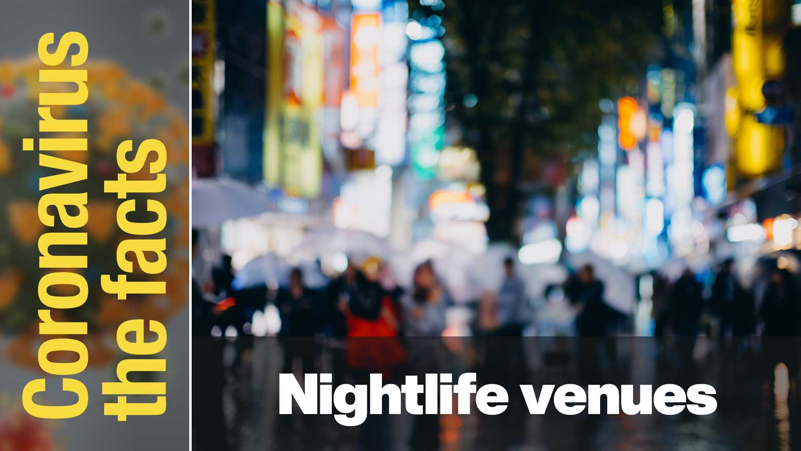 Guidelines for nightlife venues