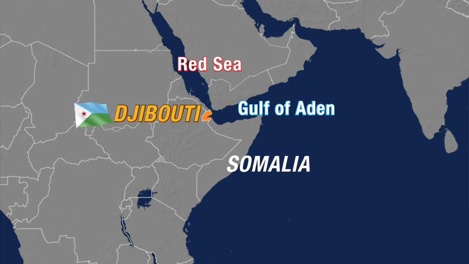 Map: Djibouti