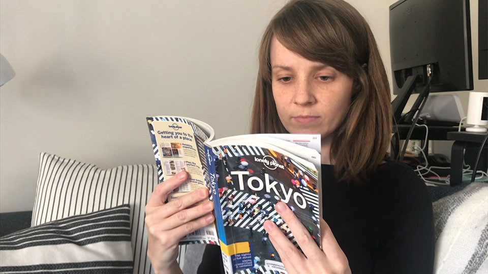 Kyla Gardner reads Tokyo’s lonely planet