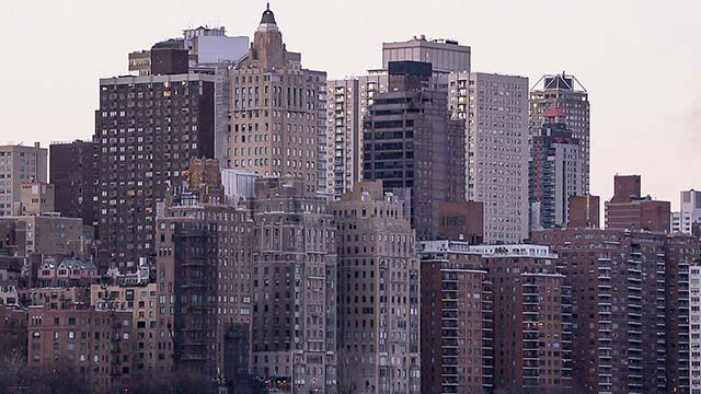 Tower buildings in NYC