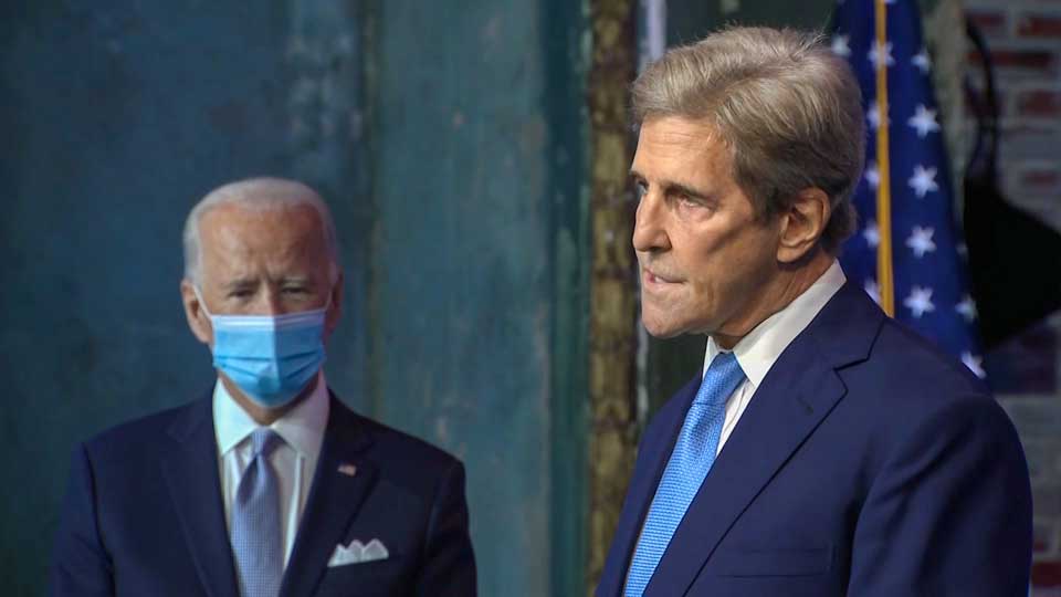 John Kerry and Joe Biden