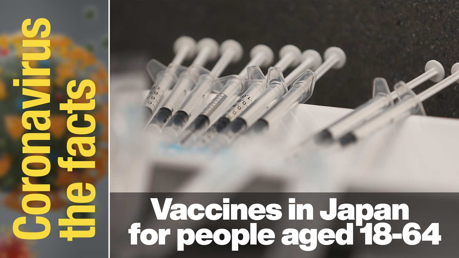 State-run vaccination centers open to people aged 18 to 64