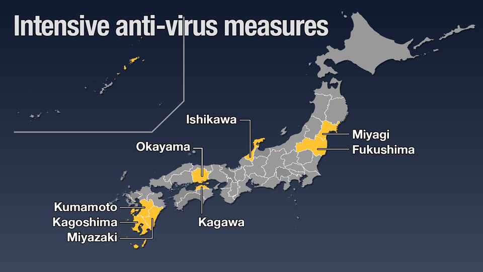 Intensive anti-virus measures