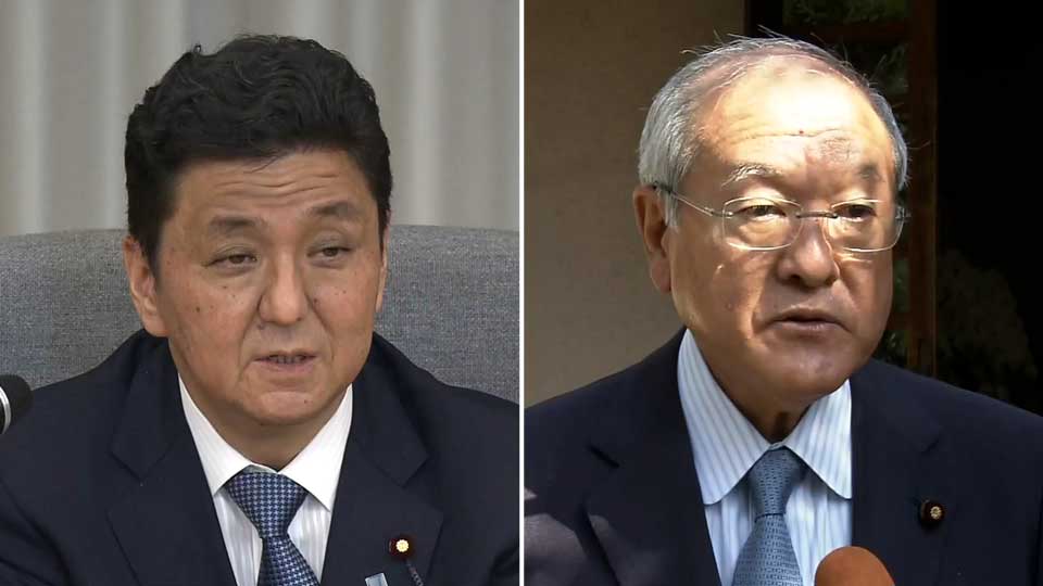 Kishi Nobuo and Suzuki Shunichi