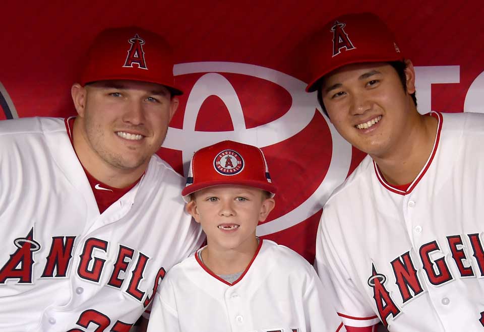 Mike Trout and Ohtani