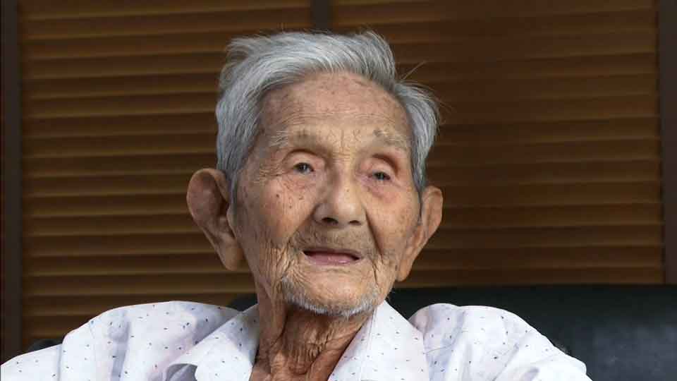 Charoen aged 98 years old