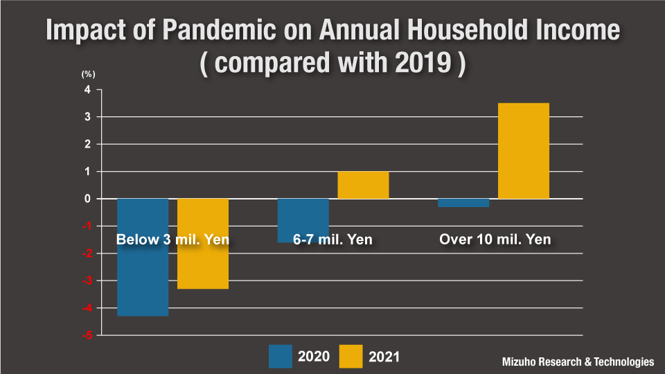 graph: Impact of Pandemic on Annual Household Income