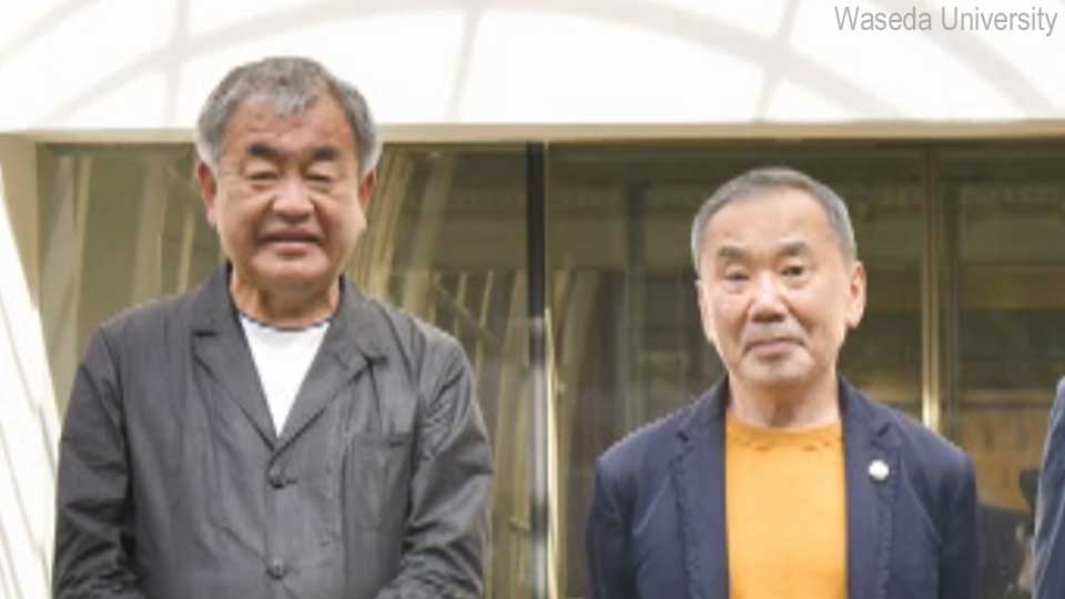 Kuma Kengo and Murakami Haruki