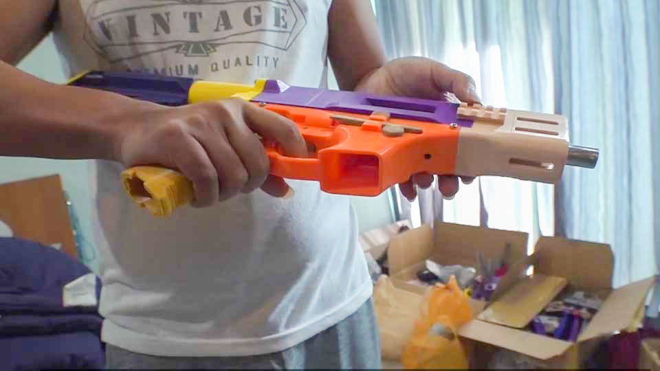 a 3D printed gun