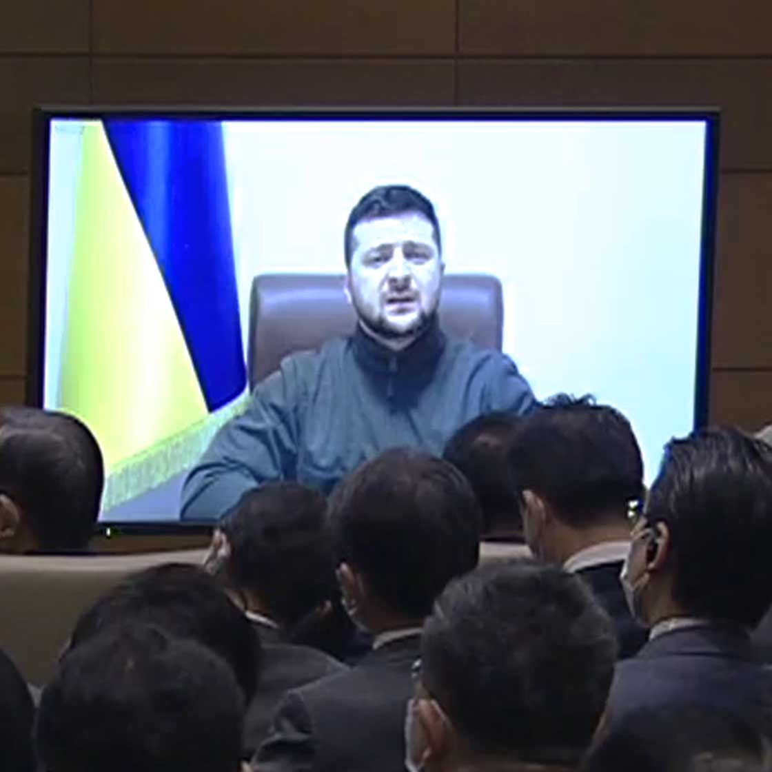 Zelenskyy's address to Japan's lawmakers crafted for maximum effect