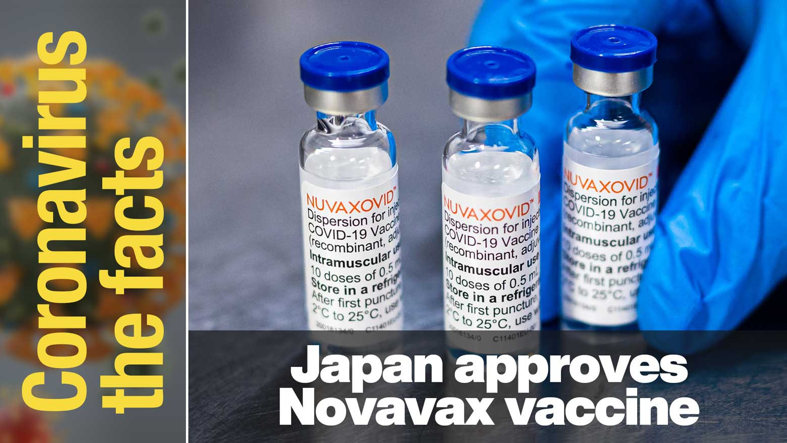 Novavax approved in Japan, expected to be available in late May