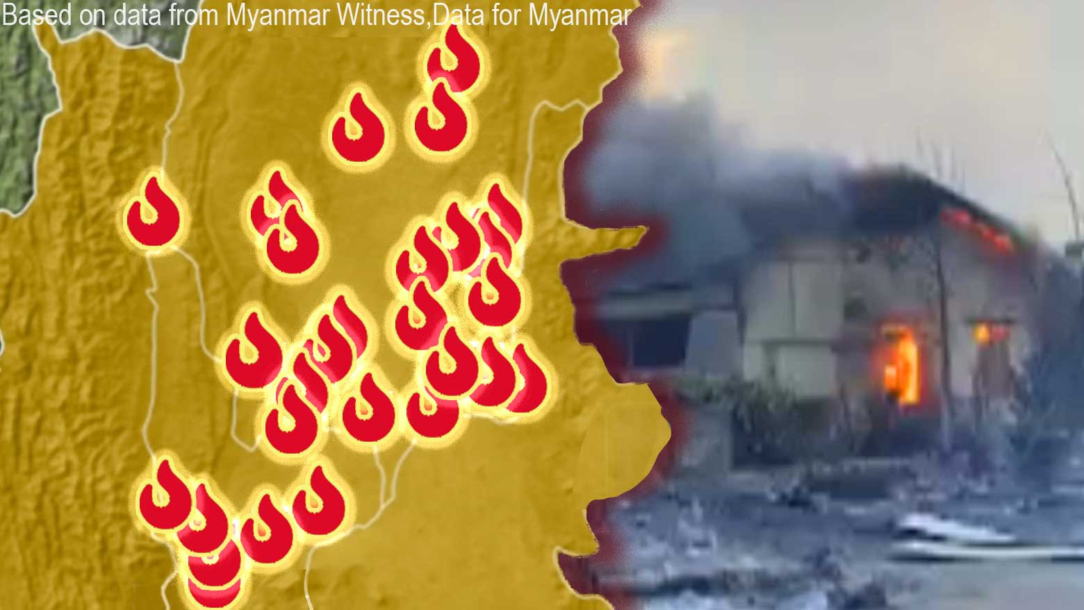 Myanmar: Military employs scorched-earth tactic