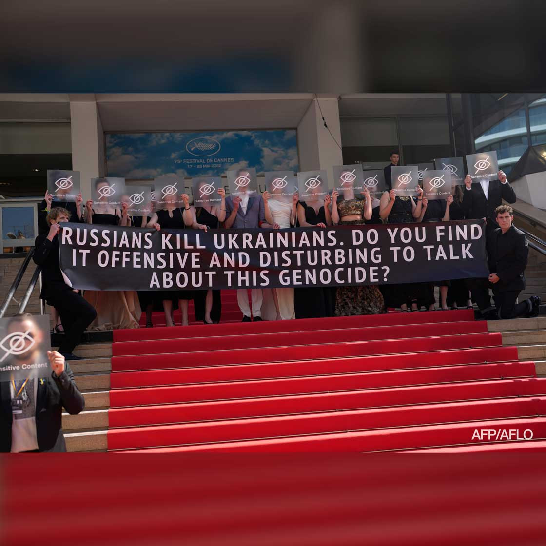 Resistance on the red carpet at Cannes Film Festival