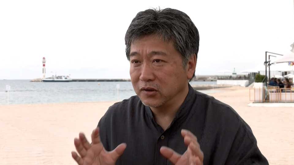 Director Koreeda in Cannes