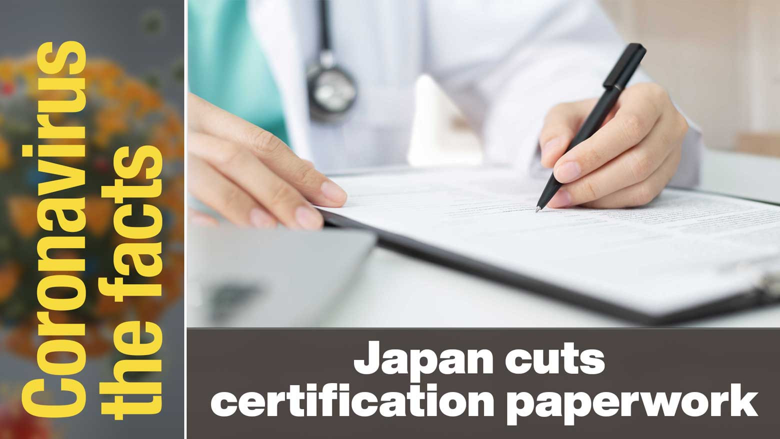 Japanese govt. steps in to relieve clinics of admin burden