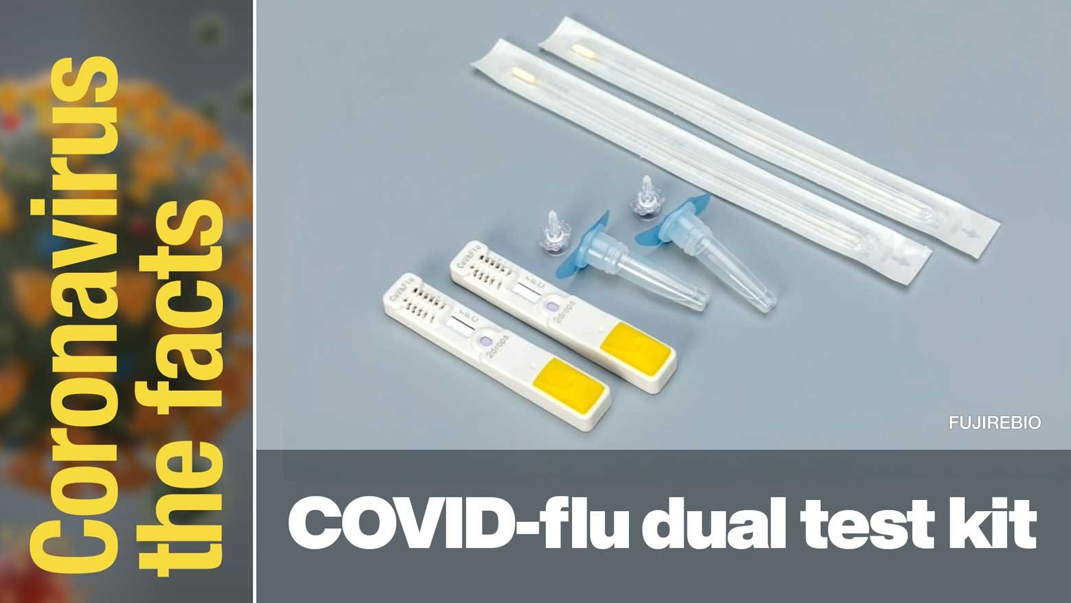 Dual COVID-flu antigen home-test kits go on sale in Japan