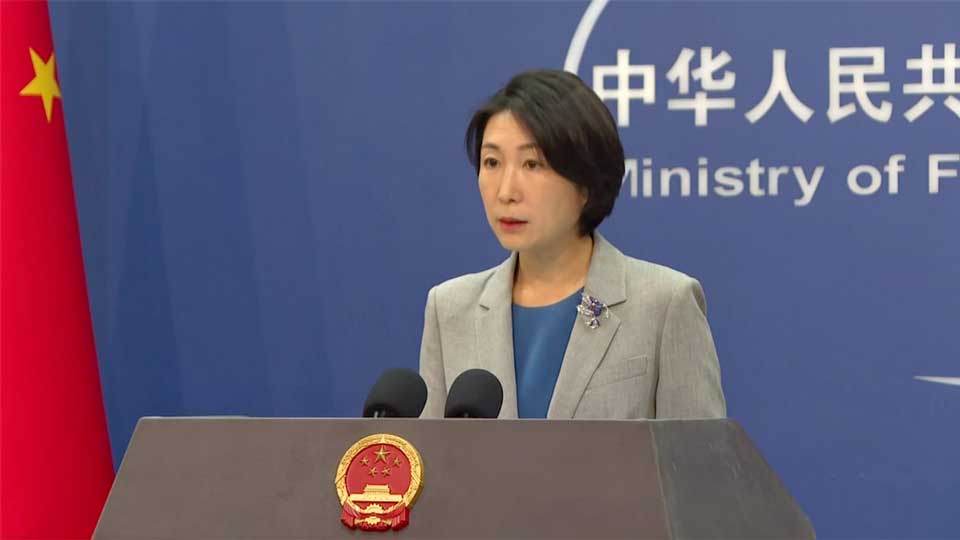 China's foreign ministry news conference