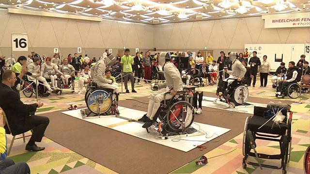 Japanese Wheelchair Fencer Aims For Tokyo Gold Nhk World Japan News