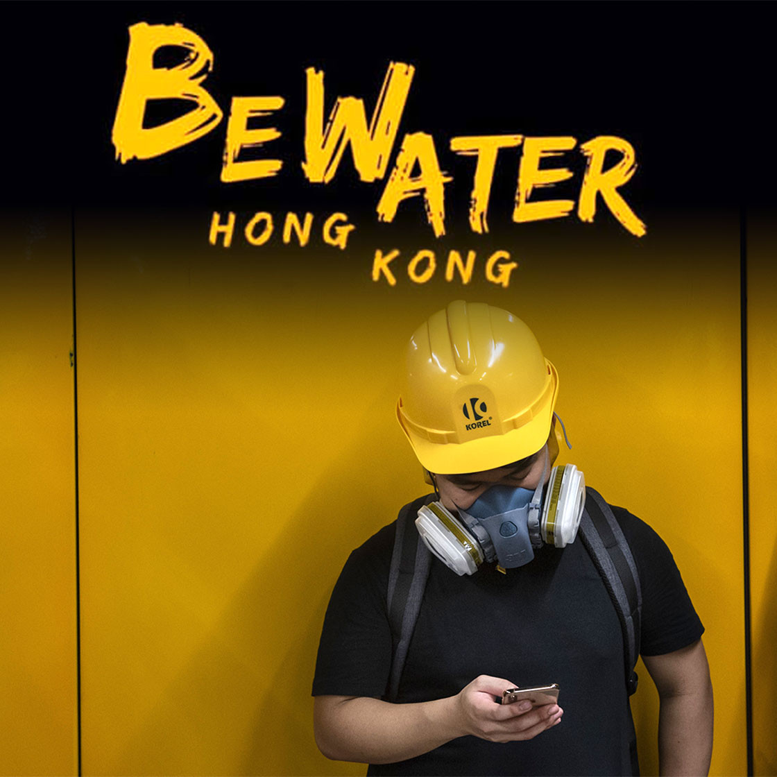 "Be water": Hong Kong protesters learn from Bruce Lee