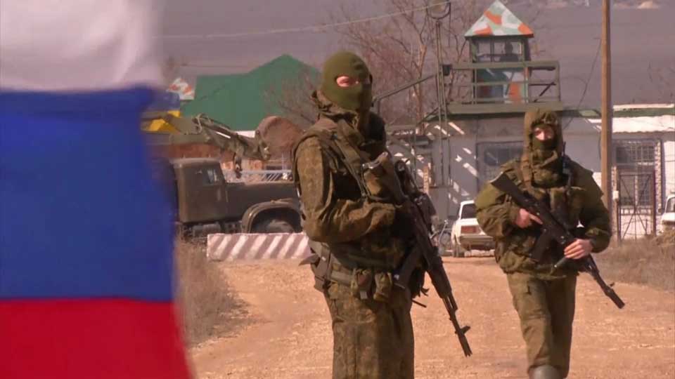 Russian army in Crimea