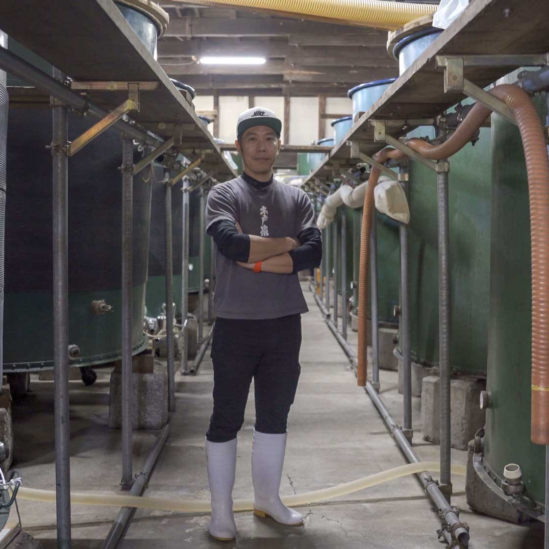 Sake brewer overcomes disaster
