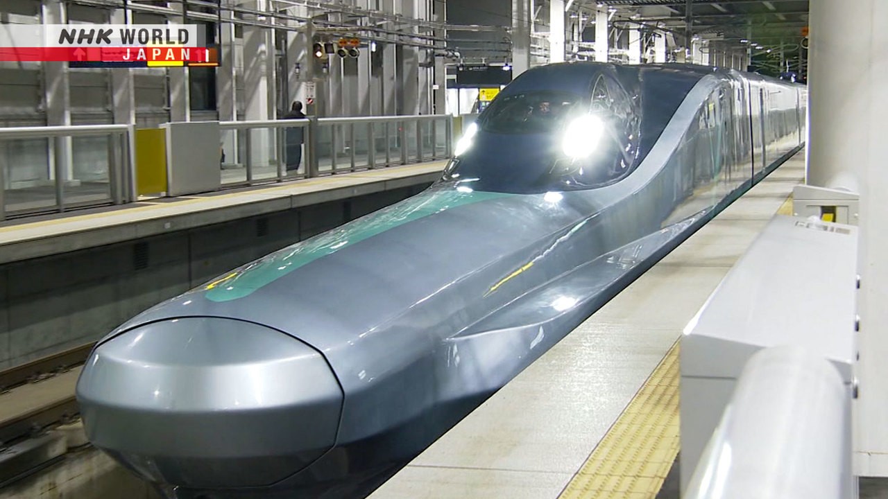 The Tohoku Shinkansen Full Speed Ahead