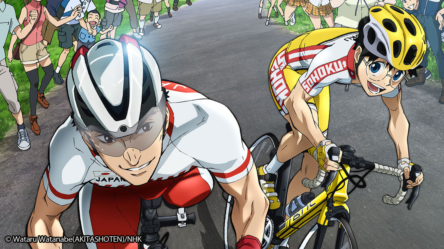 Video Japanese anime series centres around teen bike racer  roadcc