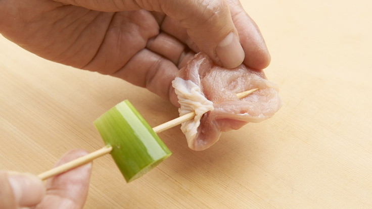 Yakitori (espetinhos de frango ao estilo japonês)