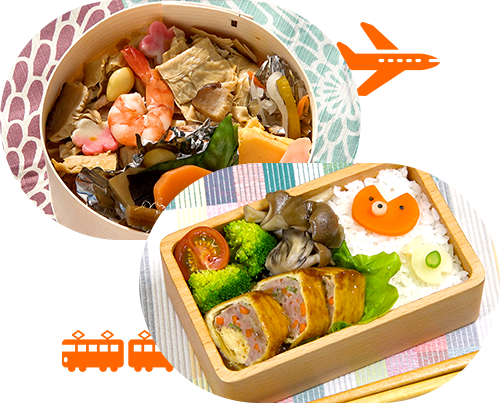 540ml Lunch Box Japanese Double-layer Round Mini Bento Box