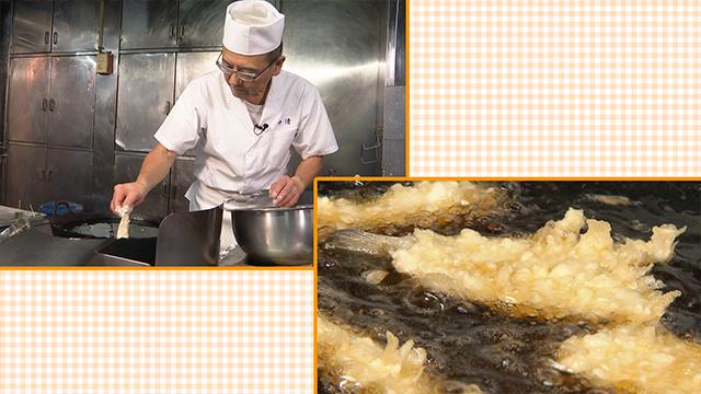 This tempura restaurant in Asakusa can be traced back to an Edo period street stall. Its sixth-generation owner carries on the family legacy and continues to serve traditional Edo-style tempura.