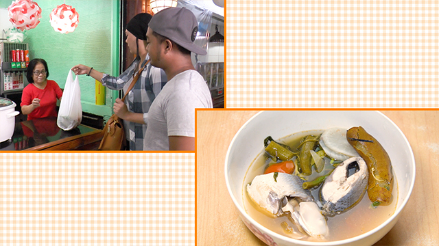 It’s called a Dampa. Customers purchase ingredients at the market and have their selections cooked to order. 