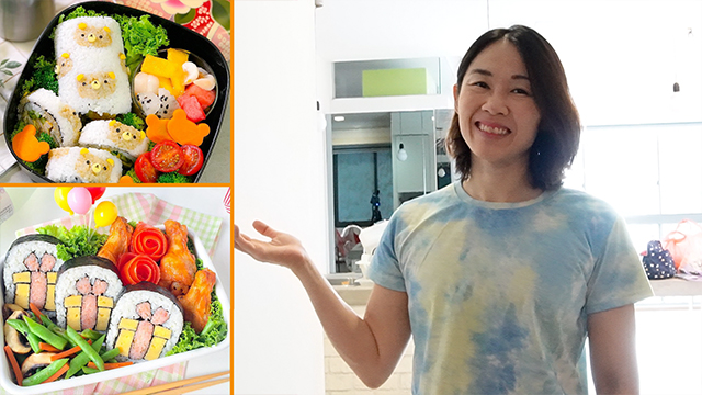 Shirley Wong is a bento artist whose social media account has over 300,000 followings. Her cute kyaraben made with everyday ingredients have helped spread bento culture worldwide.