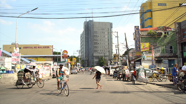 Today, from Malabon in The Philippines. It's where many commuters who work in Manila live.